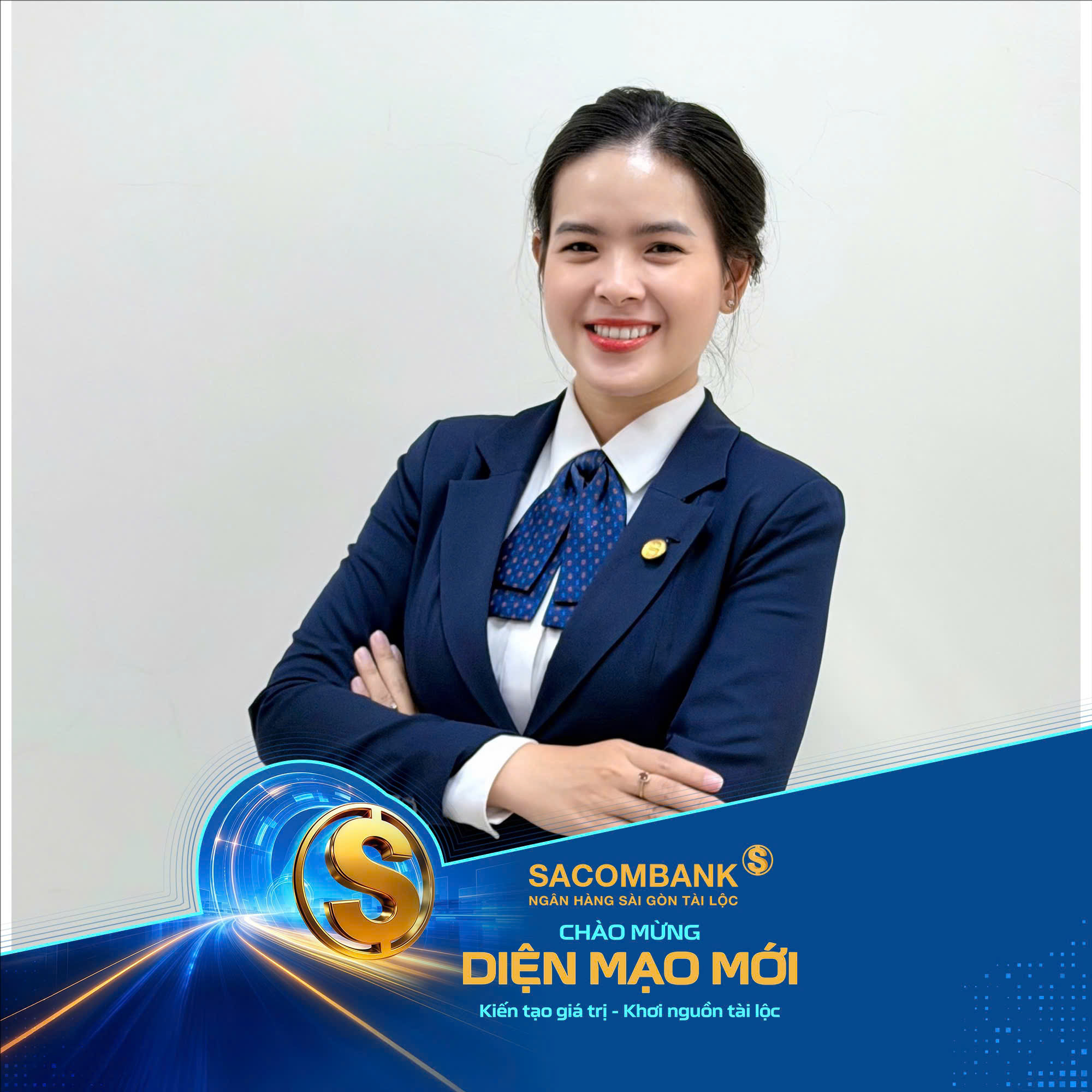 Trần Thị Mộng Thu, Trưởng phòng Khách hàng Doanh nghiệp Sacombank Cần Thơ